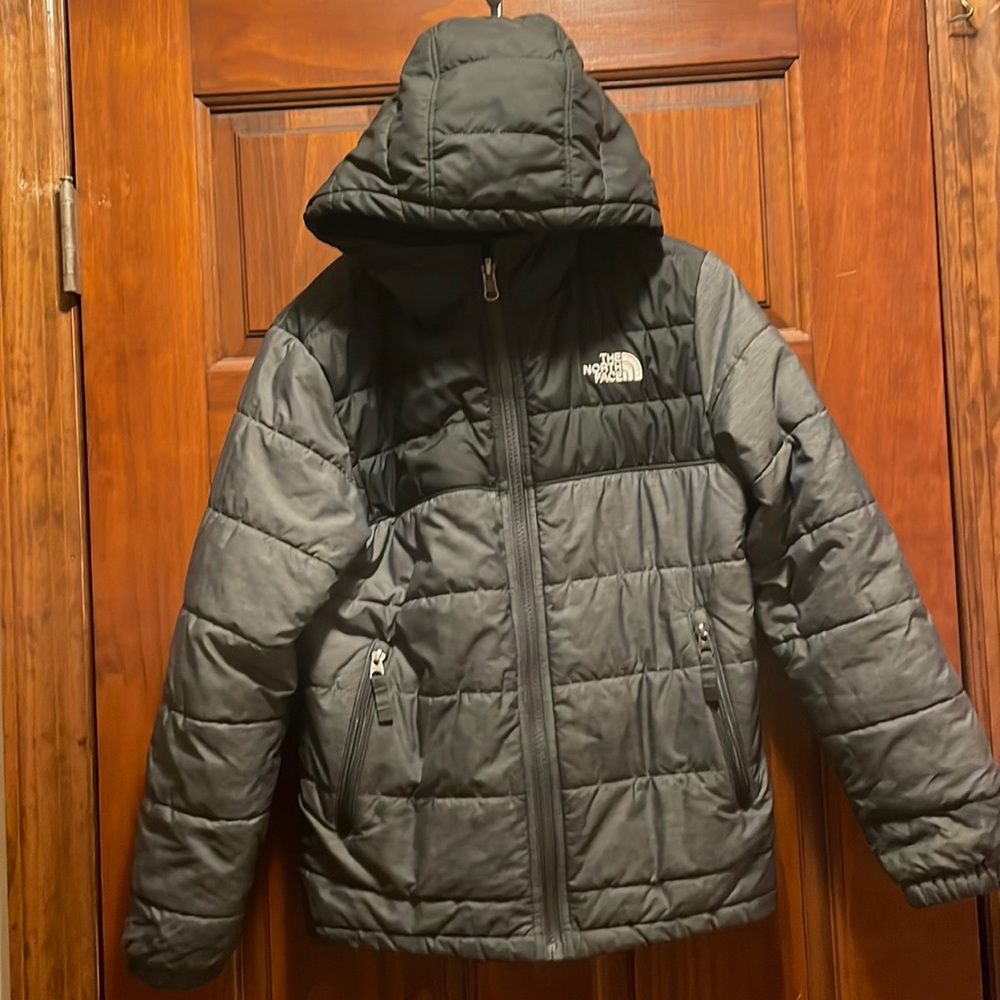 EUC boys reversible North Face Jacket